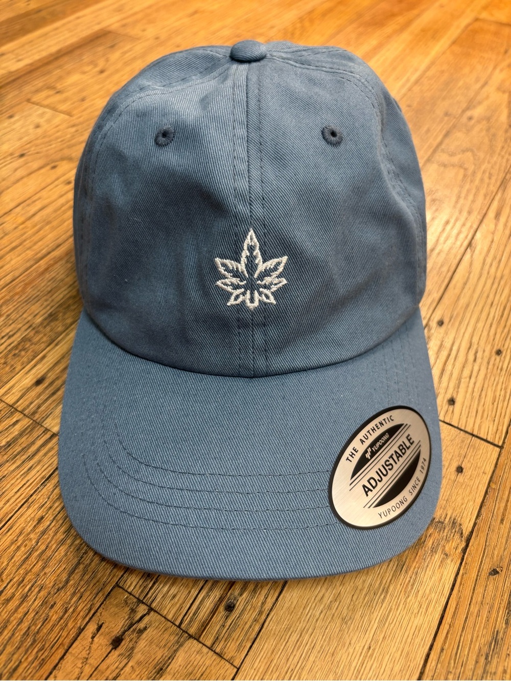 Weedmaps Embroidered Leaf Adjustable Baseball Cap